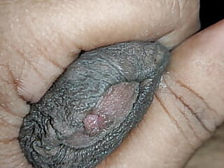 Playing with my desi dick (dry)